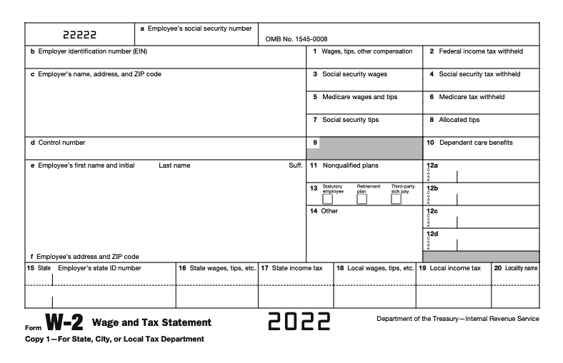  Form W-2