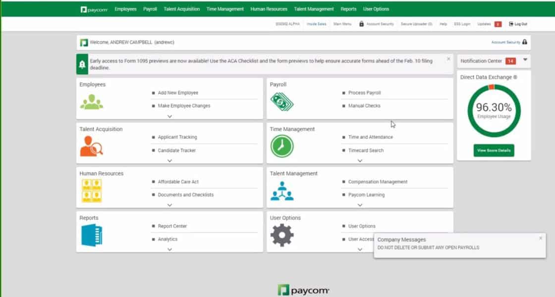 Paycom Payroll Review: Features, Pros, Cons In 2024